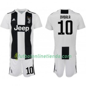 Camiseta Niños Juventus Dybala 10 Primera 2018-19